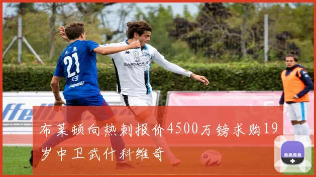 布莱顿向热刺报价4500万镑求购19岁中卫武什科维奇